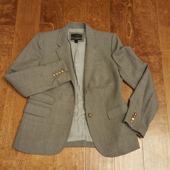 J. Crew Jackets & Blazers - 🔥FINAL J. Crew schoolboy 98% wool gray blazer,new